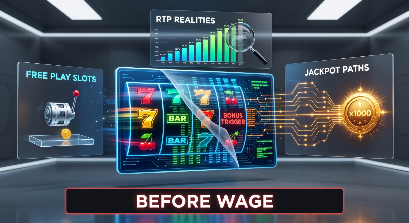 Close-up of a slot demo screen displaying jackpot meters, bonus wheel spins, and RTP statistics overlay during a high-stakes feature round